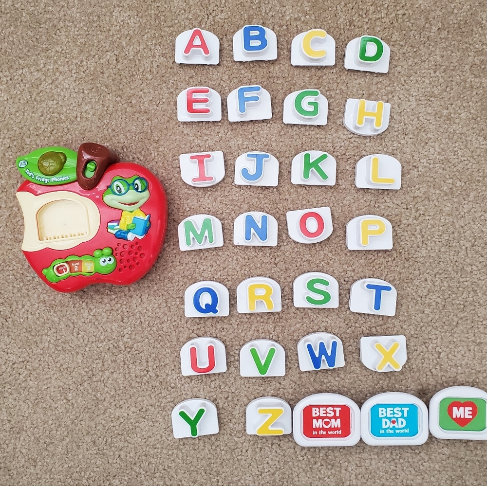 Leap Frog Fridge Phonics Letter Sound Reader- Complete Set Alphabet